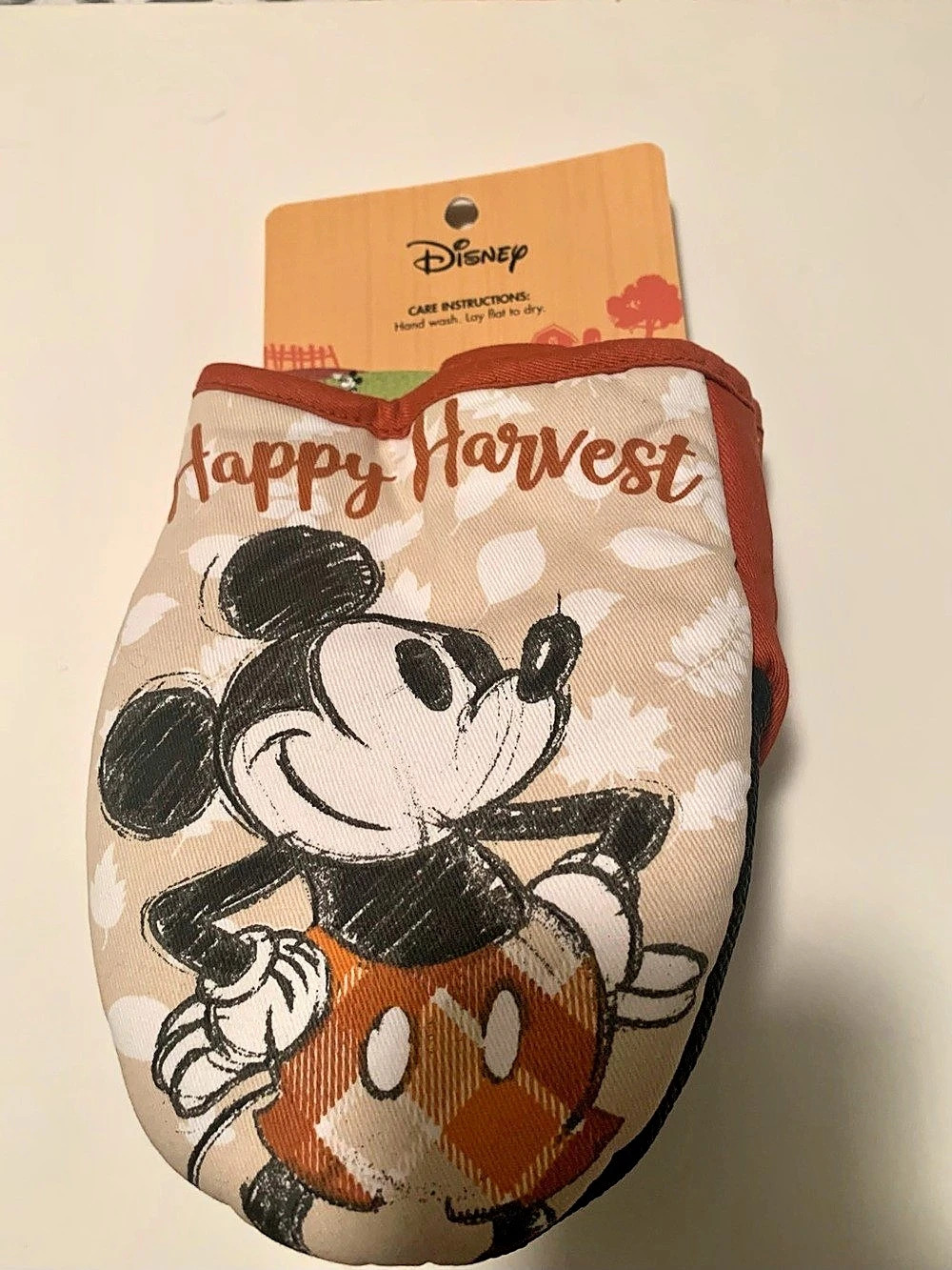 Disney Mickey Mouse Happy Harvest 2 Pack Oversized Mini Mitts Mittens